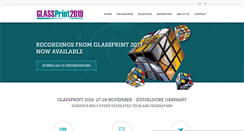 Desktop Screenshot of glassprint.org